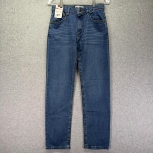 Wrangler Five Star Classic Straight Jeans Boys 16 Regular Blue Denim Outdoors